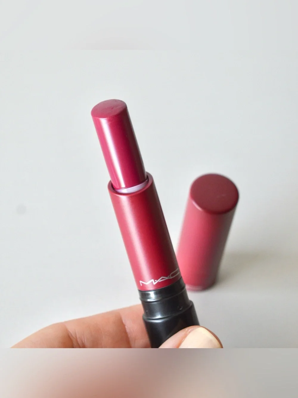 MAC Cosmetics Liptensity Lipstick *MARSALA* Dark Berry Discontinued